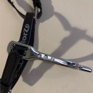 HORZE stainless steel spurs and straps nwot